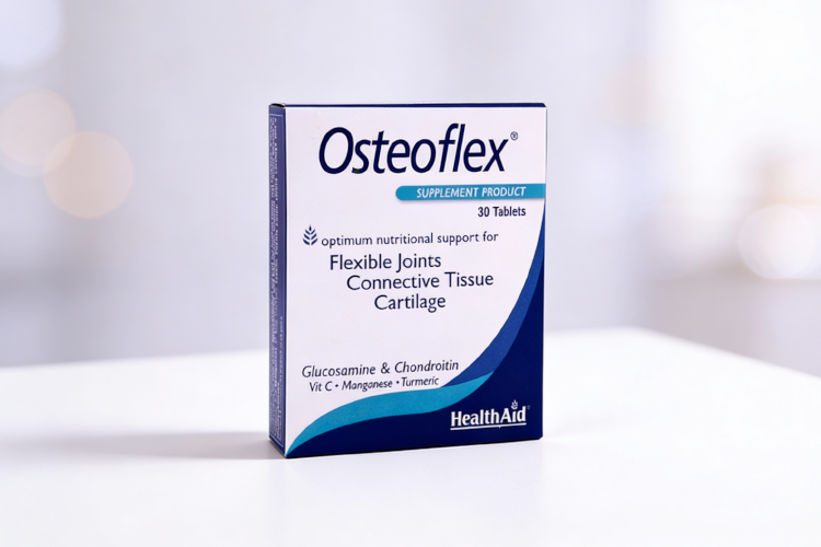 تصویر قرص استئوفلکس برای سلامت مفاصل و کاهش عوارض